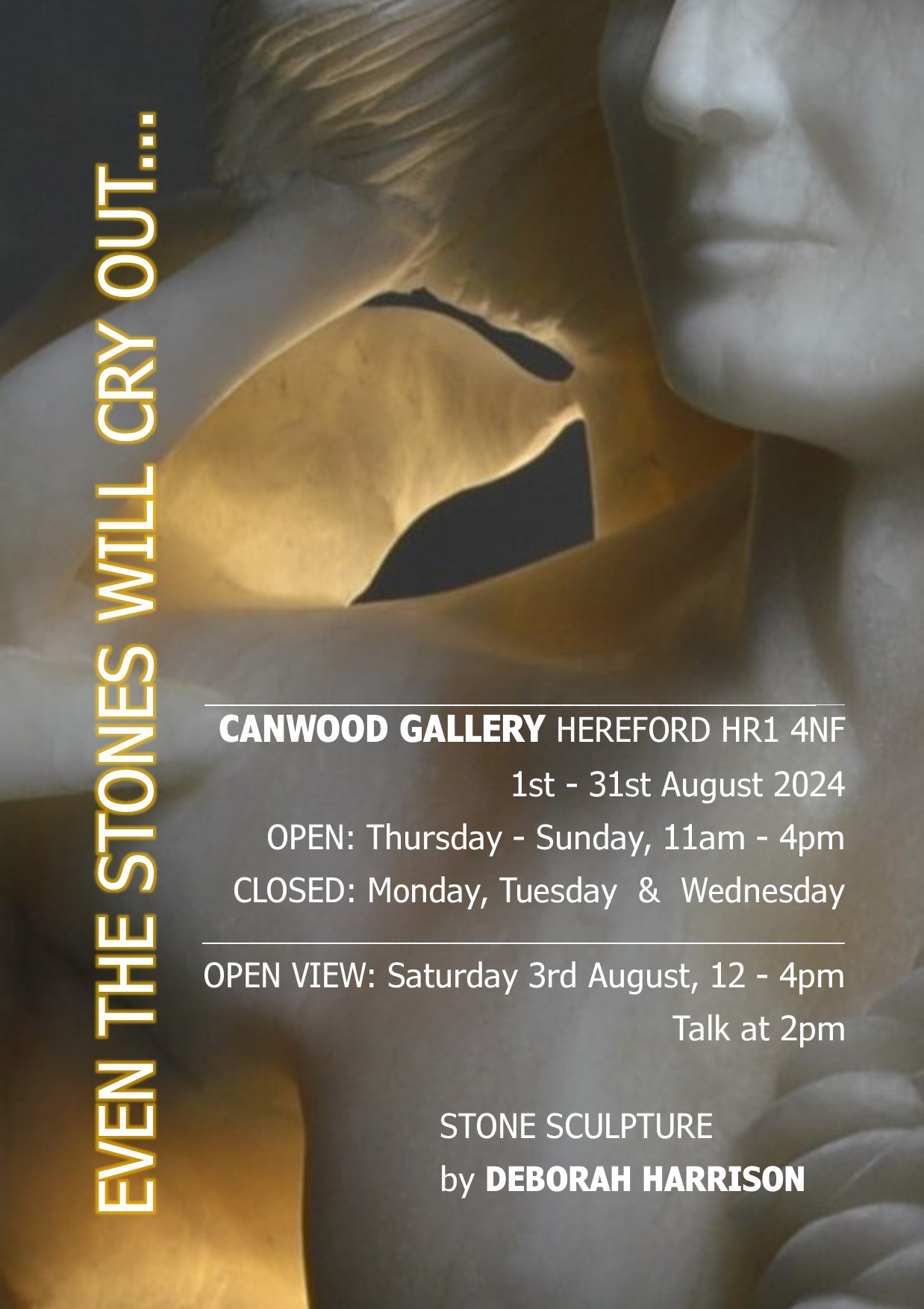 Deborah Harrison's exhibition at Canwood Gallery