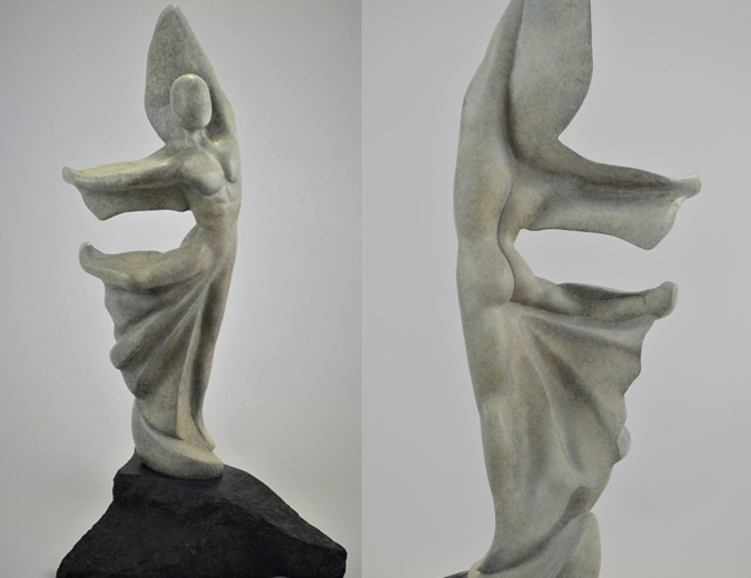 Lord of the Dance in bronze by Debs Harrison