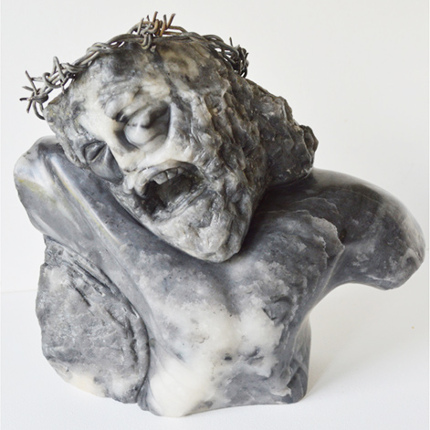 Christ figure by Debs Harrison