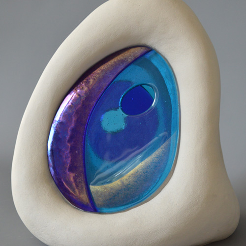 Stone and glass by Debs Harrison